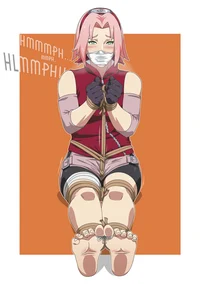 Sakura Tied Up Gagge