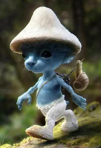 Smurf cat