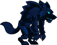 Blue the Werewolf