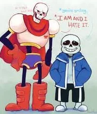 Sans and papyrus