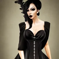 Older Goth Suger Mom