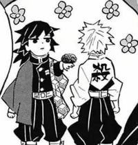 Cop Sanemi and Giyuu