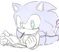 Eat and read w sonic