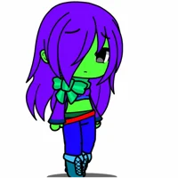 Lila the green alien