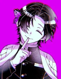 Shinobu but as a boy