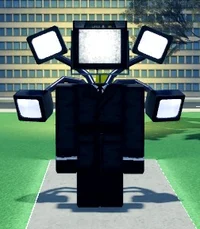 Large TV-Man