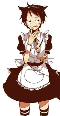 Luffy maid