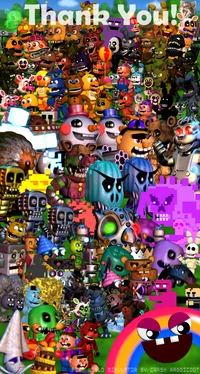 Fnaf world sim