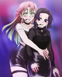 Shinobu y Mitsuri