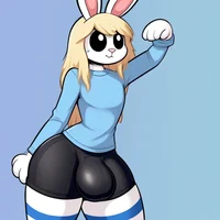 Thicc femboy bunny