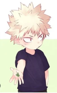 Bakugou lil bro au