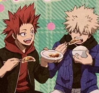 Bakugou y Kirishima 