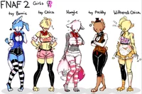 fnaf 2 girls
