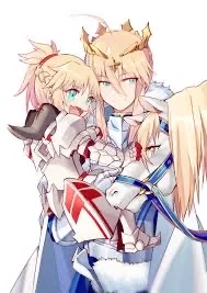Artoria And Mordred
