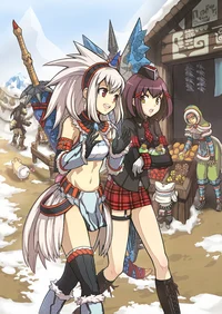 Monster hunter girls