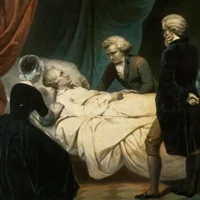 3-Georges death bed
