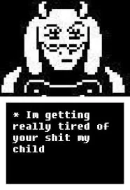 Toriel fell