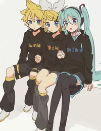 Miku Rin and Len 