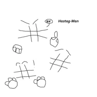 Hastag-Man