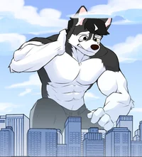 Giant furry