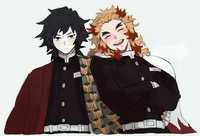 Rengoku y Tomioka