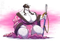 The samurai werewolf
