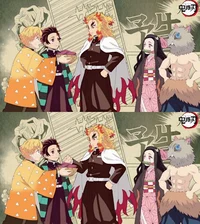 Rengoku and the trio
