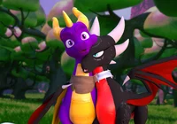 cynder and spyro
