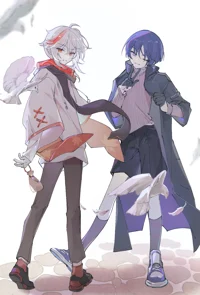 Kazuha y scaramouche