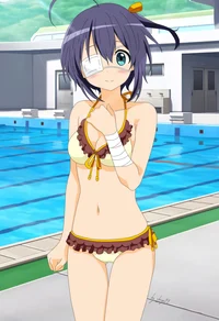 Pool day Rikka