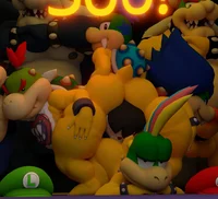 4 Gassy Koopalings