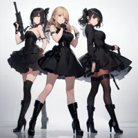 Sexy Mercenary Girls