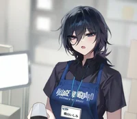 Cashier girl