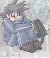 Crying Goku