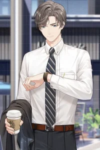 Rich business man