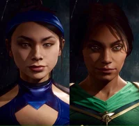 Kitana and Jade