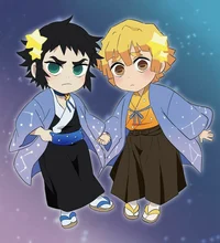 Kaigaku y Zenitsu 