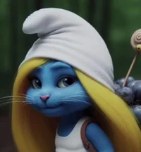 Smurfette cat