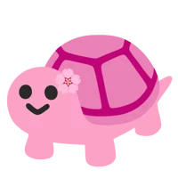 pink turtle
