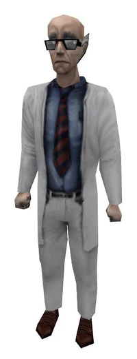 Half-Life scientist