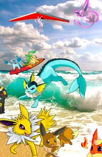 Eeveelution BeachDay