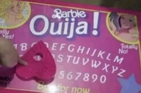 Barbie ouija board