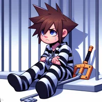 sora but in jail