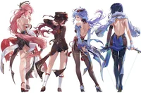 T or D Genshim Girls