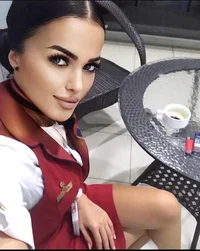 hot flight attendant