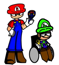 Mario y LUGI FNF MOD