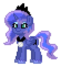 Luna pony town