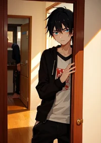 Nervous ex-boyfriend