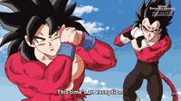 SSJ4 goku and vegeta