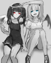 Angel y demonio girl